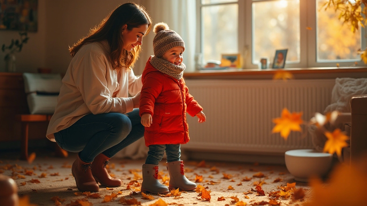 Как одеть ребенка в холодную осеннюю погоду: советы и рекомендации